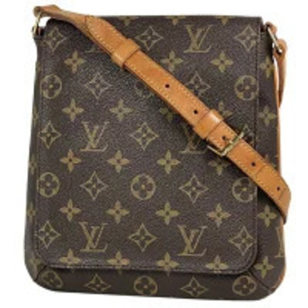 Louis Vuitton Musette Salsa Short Shoulder Bag Monogram Brown